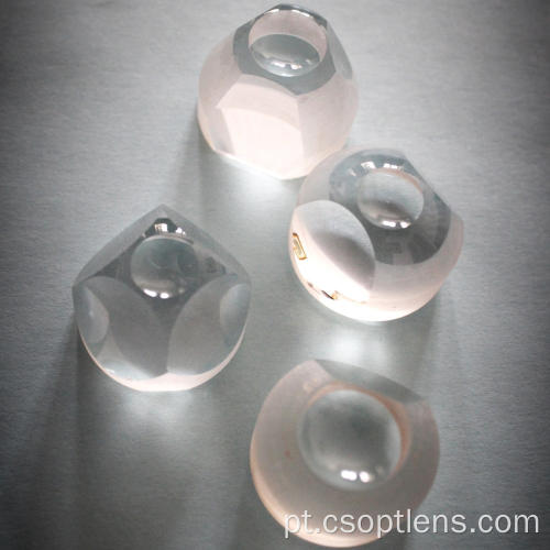 N-BK7 grau um copo de vidro óptico Cube Retrorrefletor
